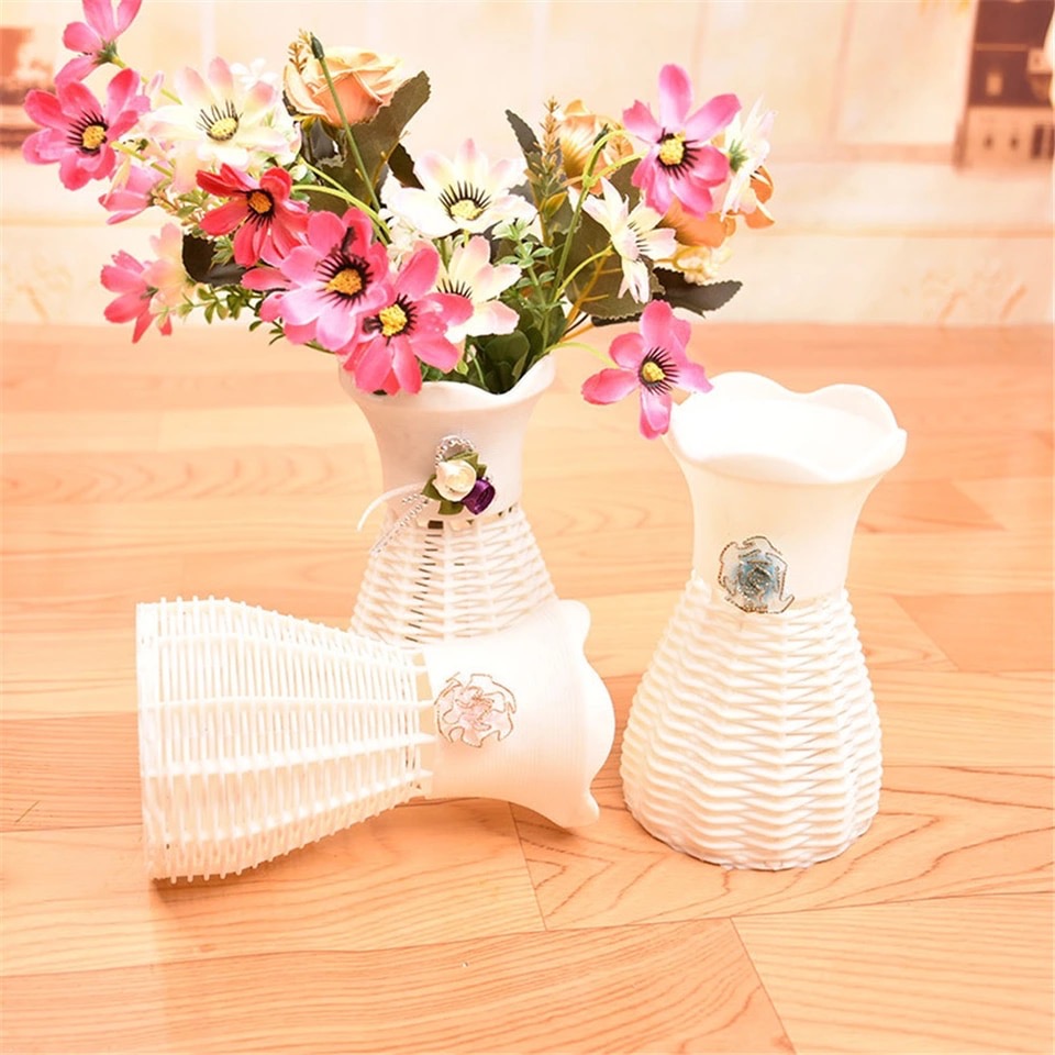 Flowers Orchid Vase Basket Creative Home Wedding Party Decoration